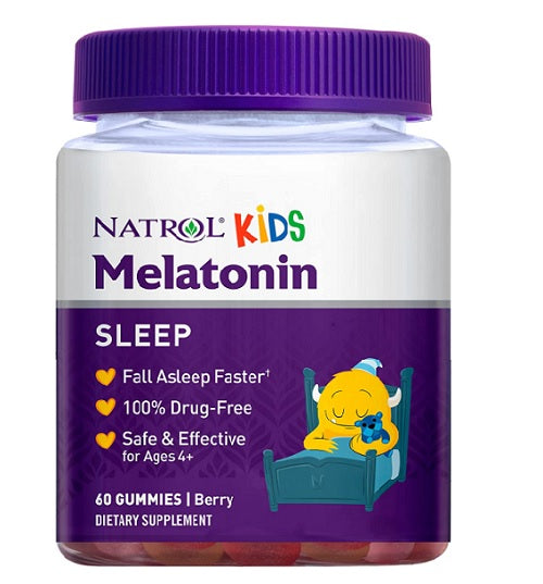 Kids Melatonin, Berry - 60 gummies - Natrol