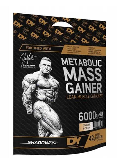Metabolic Mass Gainer, Cookies & Cream - 6000 grams - Dorian Yates