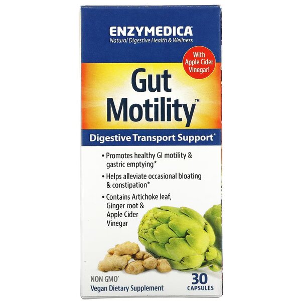 Gut Motility - 30 caps - Enzymedica