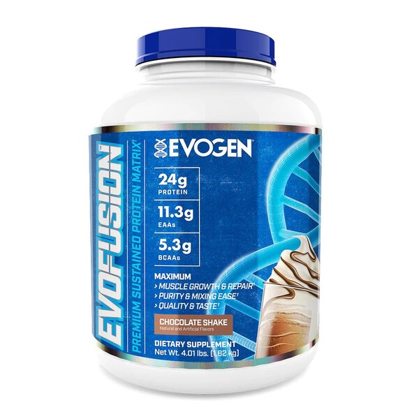 Evofusion, Chocolate Shake (EAN 817189022743) - 1820 grams - Evogen