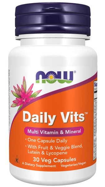 Daily Vits - 30 vcaps - NOW Foods