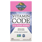 Vitamin Code 50 & Wiser Women - 240 vcaps - Garden of Life