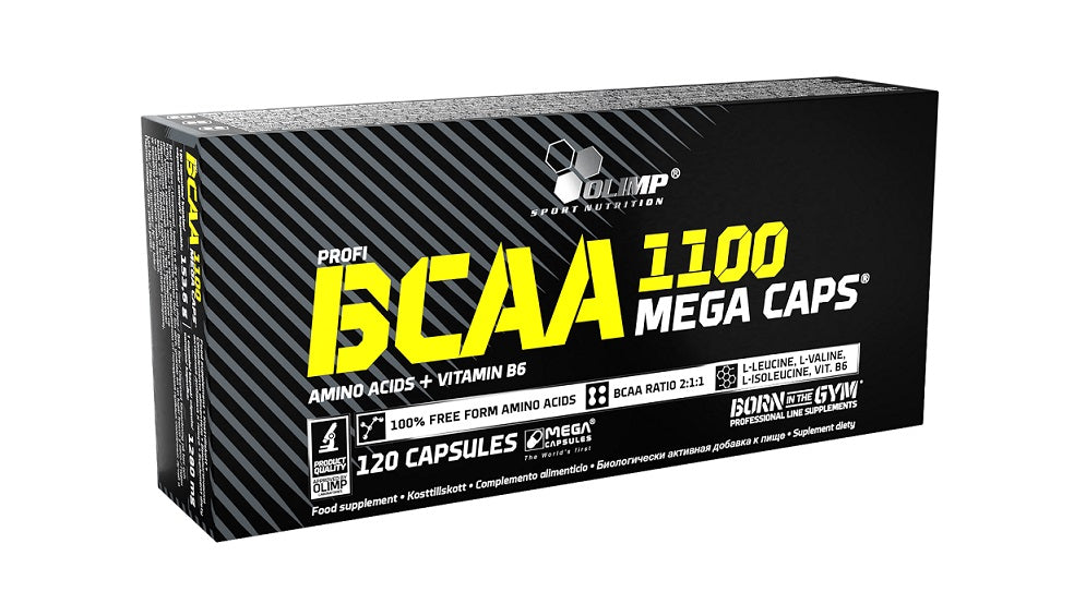 BCAA 1100 Mega Caps - 120 caps - Olimp Nutrition