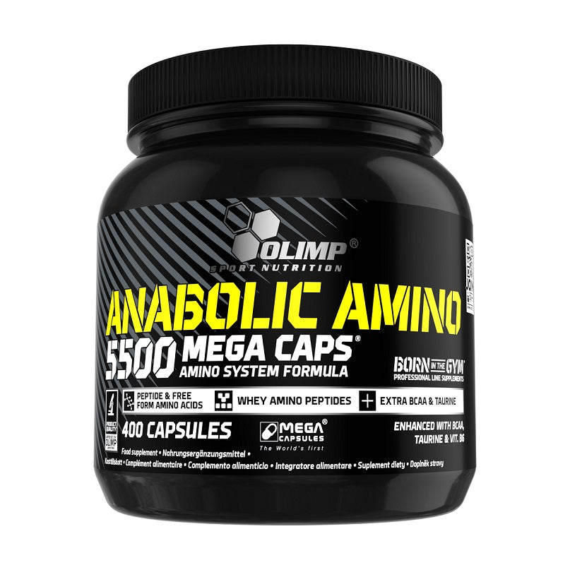 Anabolic Amino 5500, Mega Caps - 400 caps - Olimp Nutrition