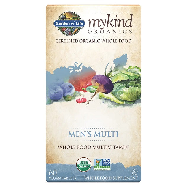 Mykind Men's Multi - 60 vegan tablets - Garden of Life