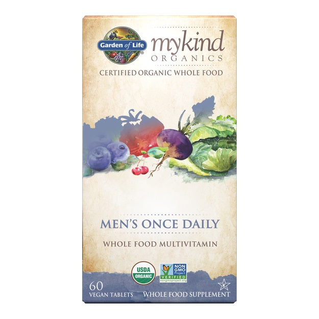 Mykind Men's Once Daily - 60 vegan tablets - Garden of Life