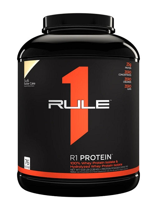 R1 Protein, Vanilla Butter Cake - 2280 grams - Rule One