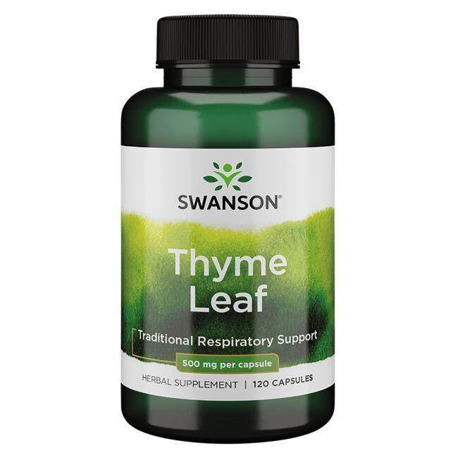 Thyme Leaf, 500mg - 120 caps - Swanson