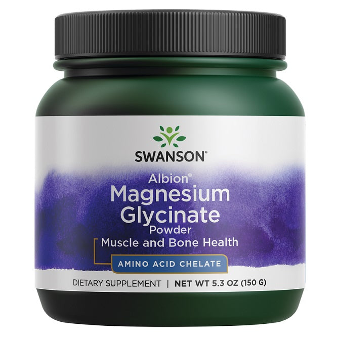 Albion Magnesium Glycinate Powder - 150 grams - Swanson
