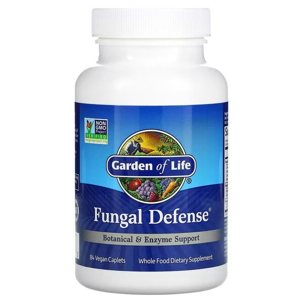 Fungal Defense - 84 vegan caplets - Garden of Life