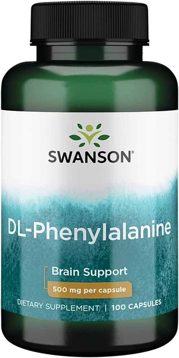 DL-Phenylalanine, 500mg - 100 caps - Swanson