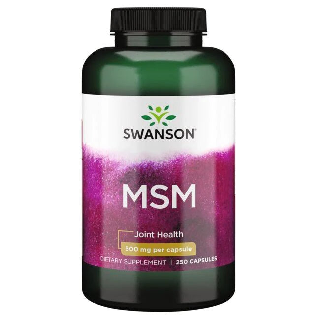 MSM, 500mg - 250 caps - Swanson