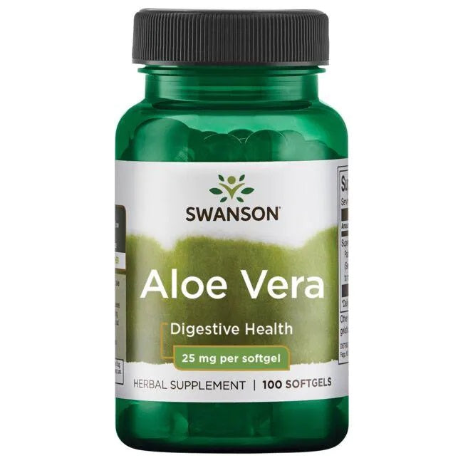 Aloe Vera, 25mg - 100 softgels - Swanson