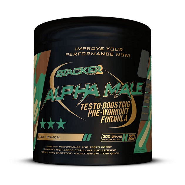 Alpha Male, Fruit Punch - 300 grams - Stacker2 Europe