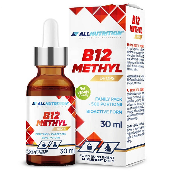 B12 Methyl Drops - 30 ml. - Allnutrition