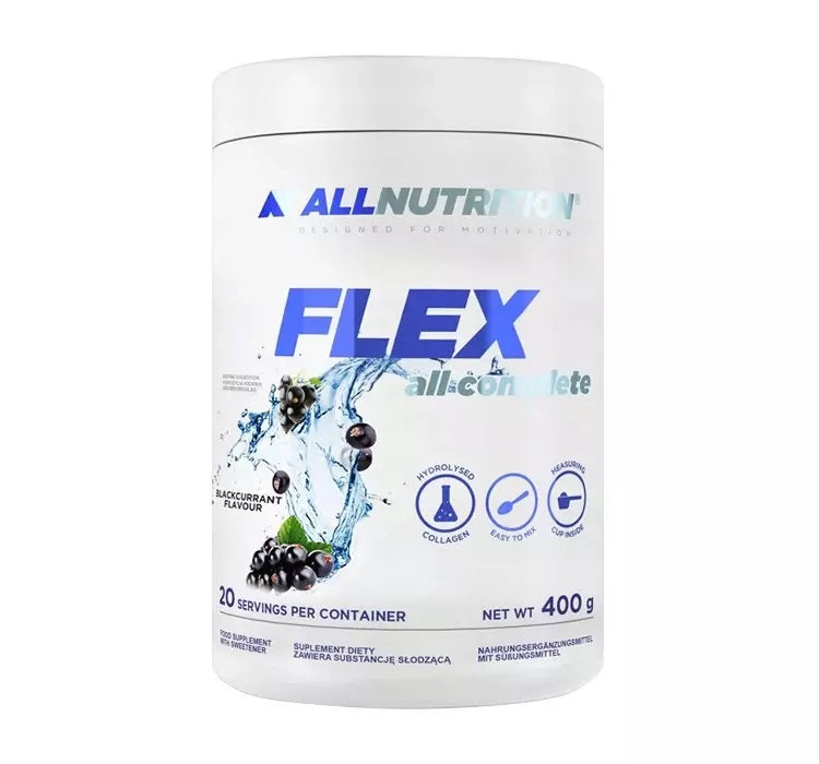 Flex All Complete, Blackcurrant - 400 grams - Allnutrition