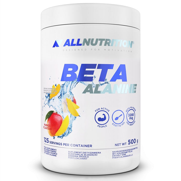 Beta Alanine, Mango - 500 grams - Allnutrition