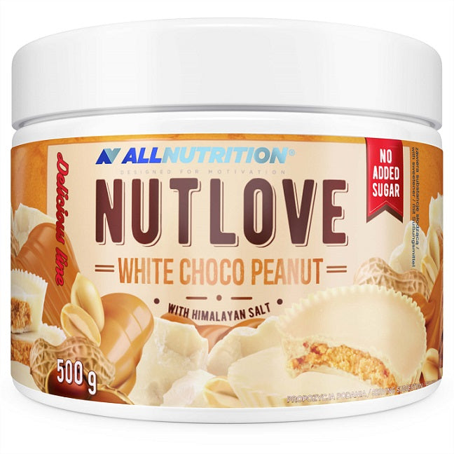 Nutlove, White Choco Peanut - 500 grams - Allnutrition