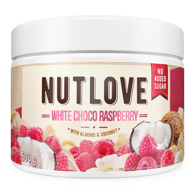 Nutlove, White Choco Raspberry - 500 grams - Allnutrition