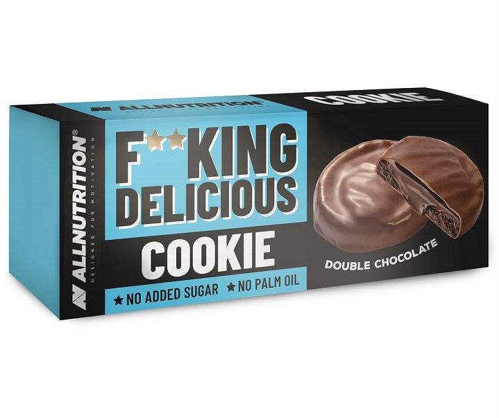 Fitking Delicious Cookie, Double Chocolate - 128 grams - Allnutrition