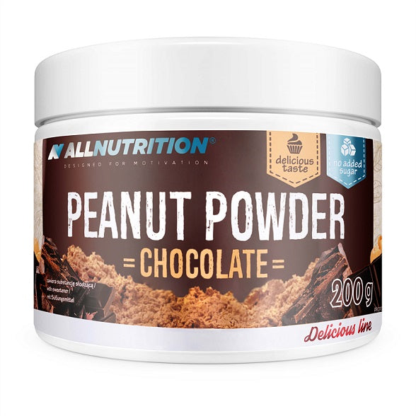 Peanut Powder, Chocolate - 200 grams - Allnutrition