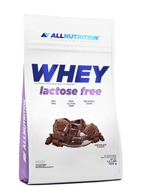 Whey Lactose Free, Chocolate - 700 grams - Allnutrition