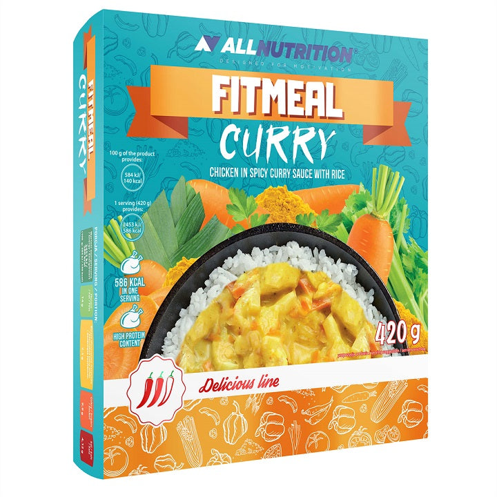 Fitmeal, Curry - 420 grams - Allnutrition