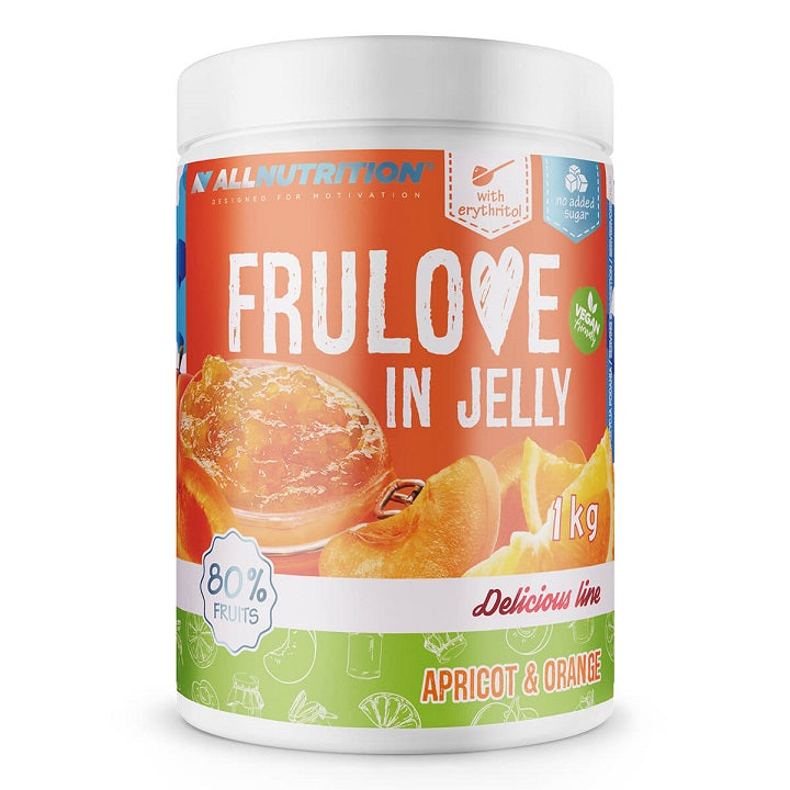 Frulove In Jelly, Apricot & Orange - 1000 grams - Allnutrition