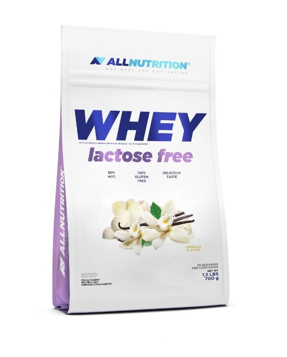 Whey Lactose Free, Vanilla - 700 grams - Allnutrition