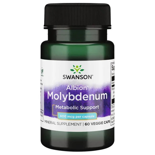 Albion Molybdenum, 400mcg - 60 vcaps - Swanson