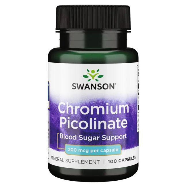 Chromium Picolinate, 200mcg - 100 caps - Swanson