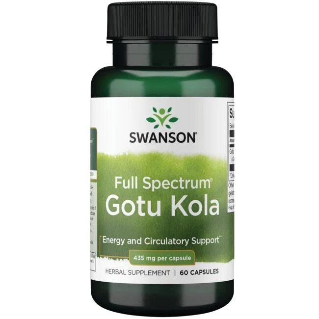 Full Spectrum Gotu Kola, 435mg - 60 caps - Swanson
