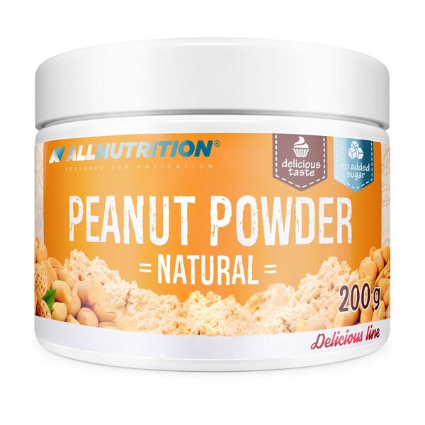 Peanut Powder, Natural - 200 grams - Allnutrition