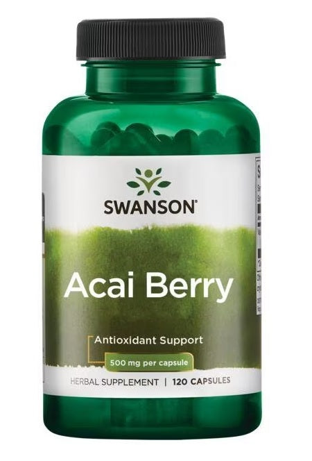 Acai Berry, 500mg - 120 caps - Swanson