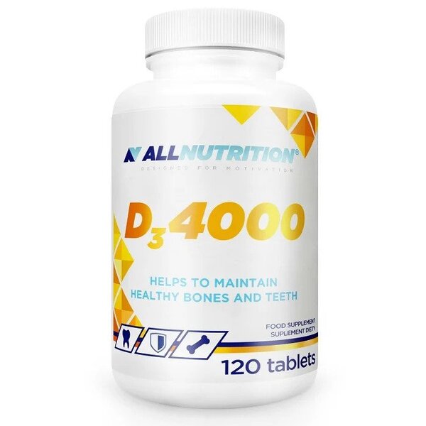 Vit D3 4000 - 120 tablets - Allnutrition