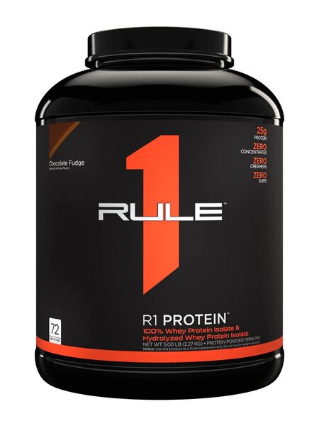 R1 Protein, Chocolate Fudge - 2270 grams - Rule One