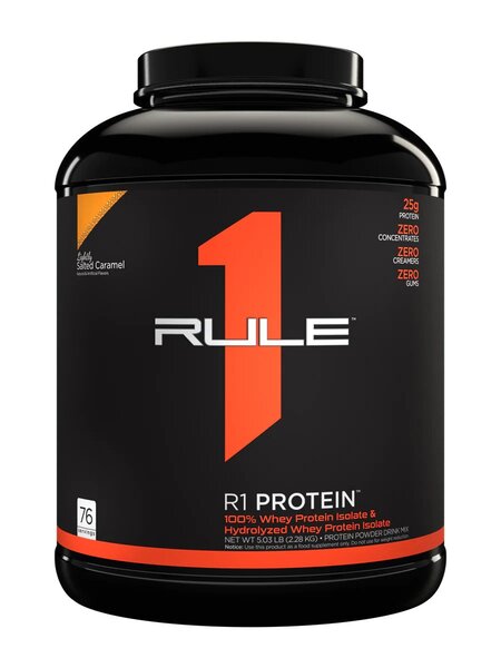 R1 Protein, Lightly Salted Caramel - 2280 grams - Rule One