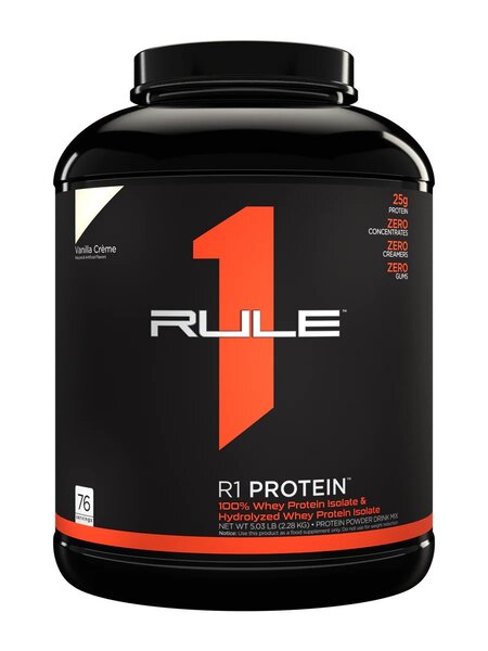 R1 Protein, Vanilla Creme - 2280 grams - Rule One