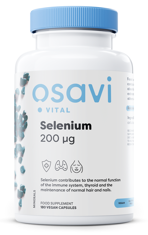 Selenium, 200mcg - 180 vegan caps - Osavi