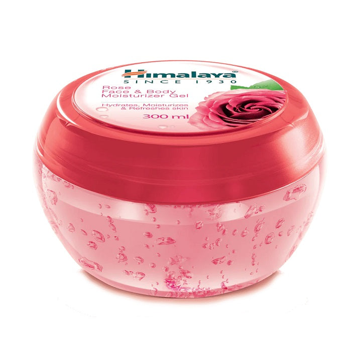 Rose Face & Body Moisturizer Gel - 300 ml. - Himalaya