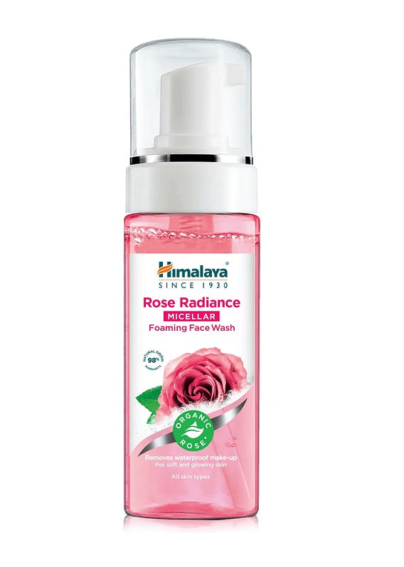 Rose Radiance Micellar Foaming Face Wash - 150 ml. - Himalaya