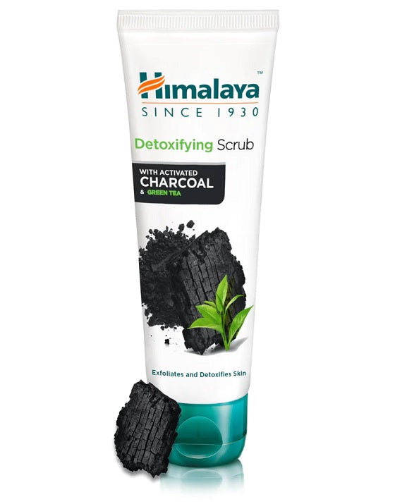 Detoxifying Scrub with Activated Charcoal & Green Tea - 75 ml. - Himalaya
