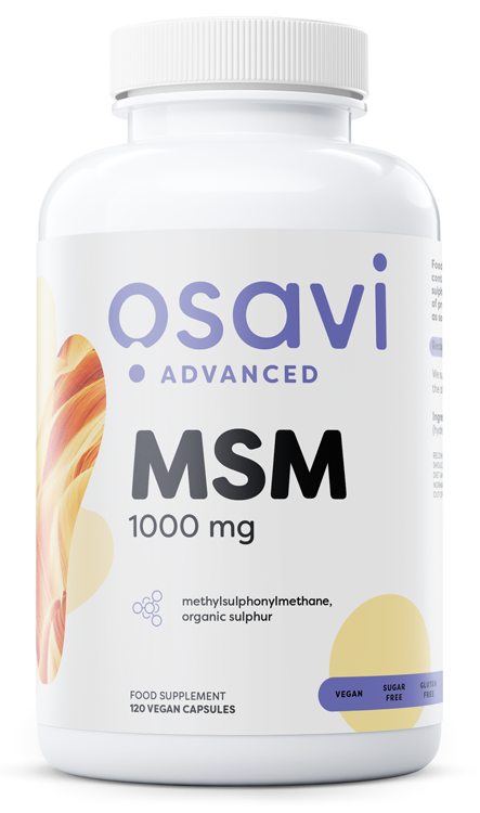 MSM, 1000mg - 120 vcaps - Osavi