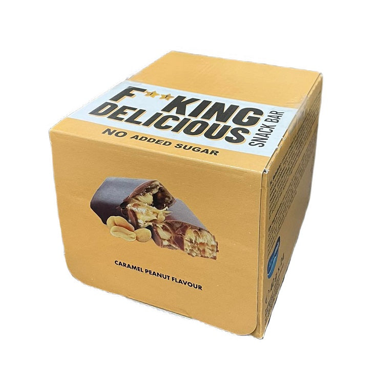 Fitking Delicious Snack Bar, Caramel Peanut (EAN 5902837738949) - 24 x 40g - Allnutrition