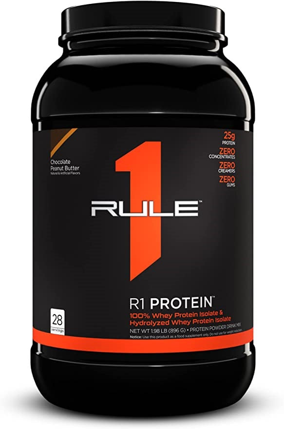 R1 Protein, Chocolate Peanut Butter - 896 grams - Rule One