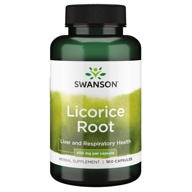 Licorice Root, 450mg - 100 caps - Swanson