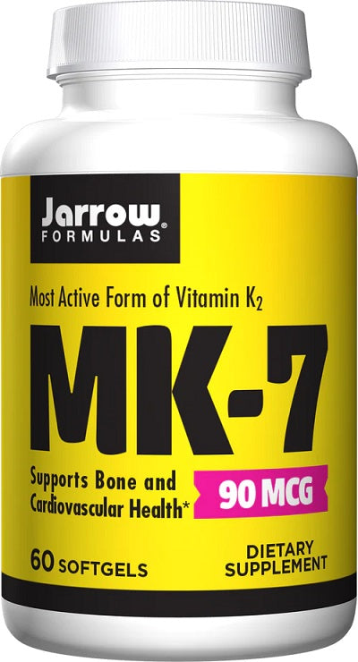 MK-7, 90mcg - 60 softgels - Jarrow Formulas
