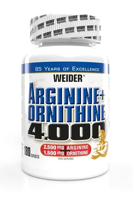 Arginine + Ornithine 4000 - 180 caps - Weider