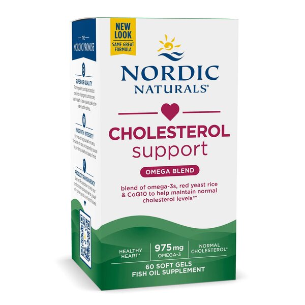 Cholesterol Support - 60 softgels - Nordic Naturals