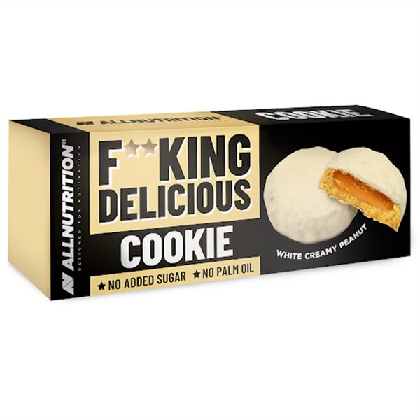 Fitking Delicious Cookie, White Creamy Peanut - 128 grams - Allnutrition